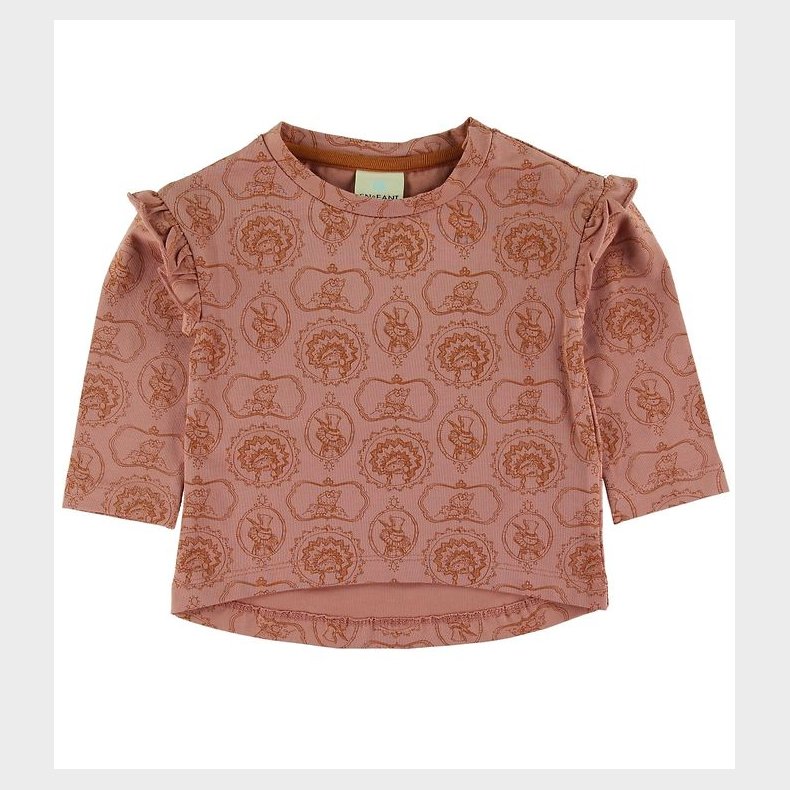 En Fant Bluse - Ash Rose