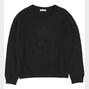 Dolce & Gabbana Bluse - Uld - Sort m. Broderi