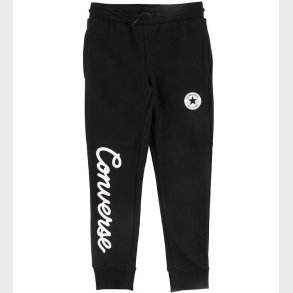 Converse Sweatpants - Sort m. Logo