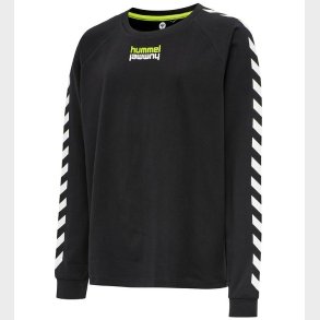 Hummel Bluse - HMLSebastian - Sort m. Vinkler