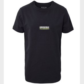 Hound T-shirt - Sort m. Print