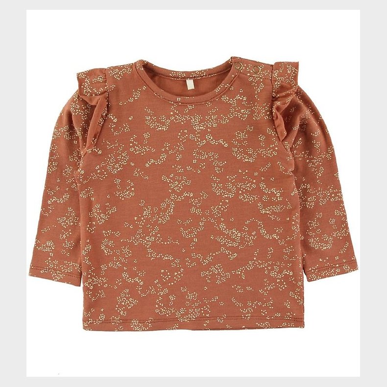 Soft Gallery Bluse - Bella - Autumn Leaf/Flowerdust