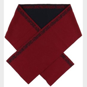 Emporio Armani Halstrklde - 160x20 - Uld/Akryl - Mrk Rd