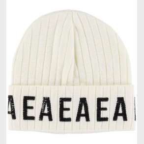 Emporio Armani Strikhue - Uld - Creme m. Pailletter