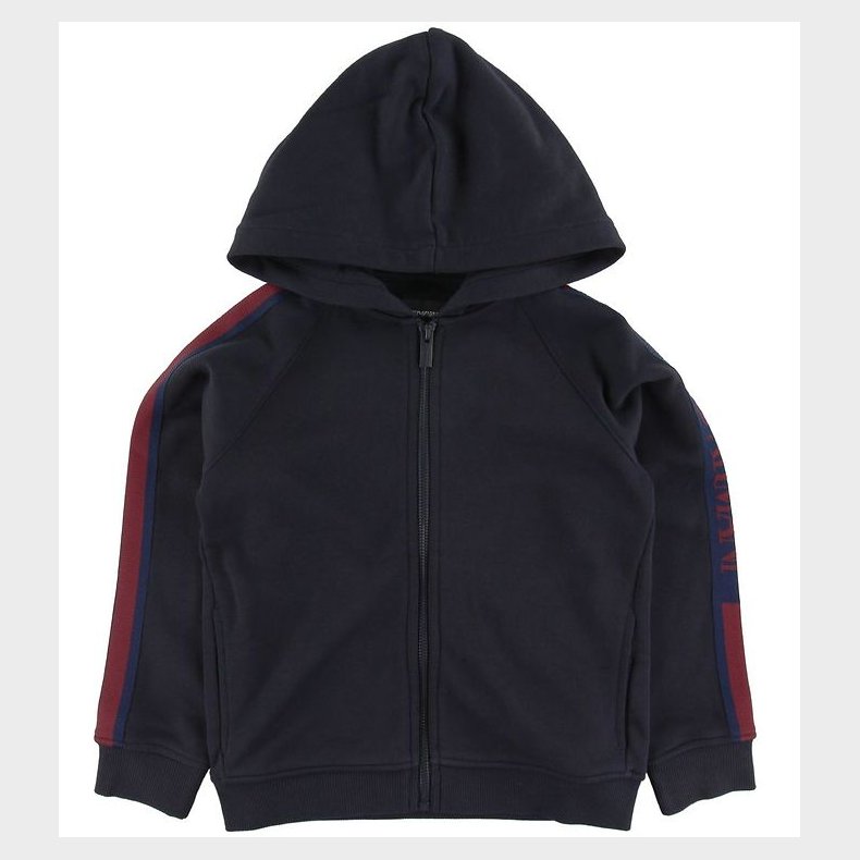 Emporio Armani Cardigan m. Htte - Navy m. Rd