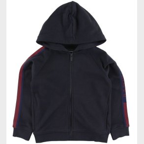 Emporio Armani Cardigan m. Htte - Navy m. Rd