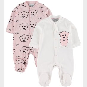 Emporio Armani Heldragt - 2-pak - Rosa/Hvid