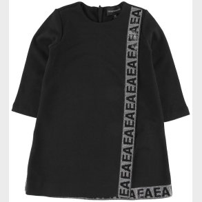 Emporio Armani Kjole - Sort m. Glimmer