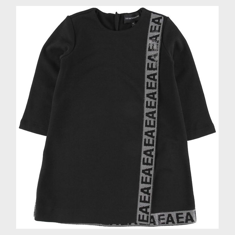 Emporio Armani Kjole - Sort m. Glimmer