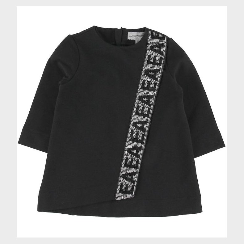 Emporio Armani Kjole - Sort m. Glimmer