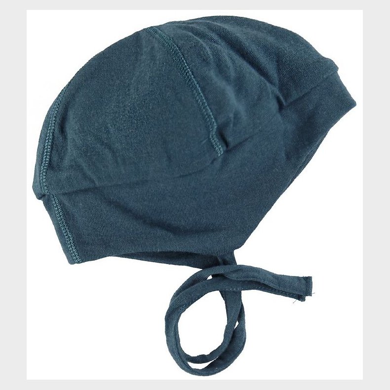 Joha Babyhjelm - 2-lag - Uld - Petroleum