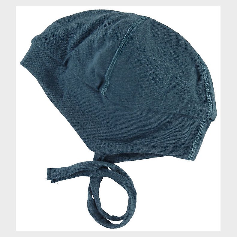 Joha Babyhjelm - 2-lag - Uld - Petroleum