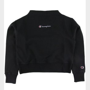 Champion Fashion Sweatshirt - High Neck/Crop - Sort