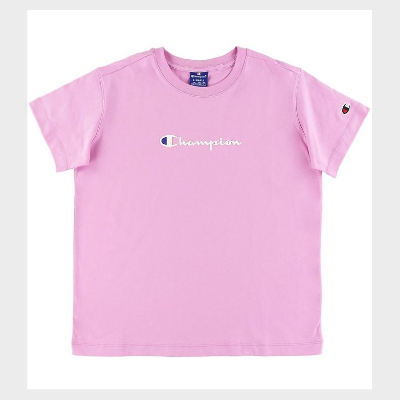 Champion Fashion T-shirt - Lavendel m. Logo