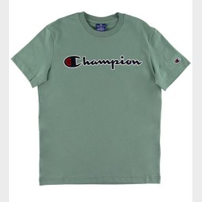 Champion Fashion T-shirt - Stvet Grn m. Logo