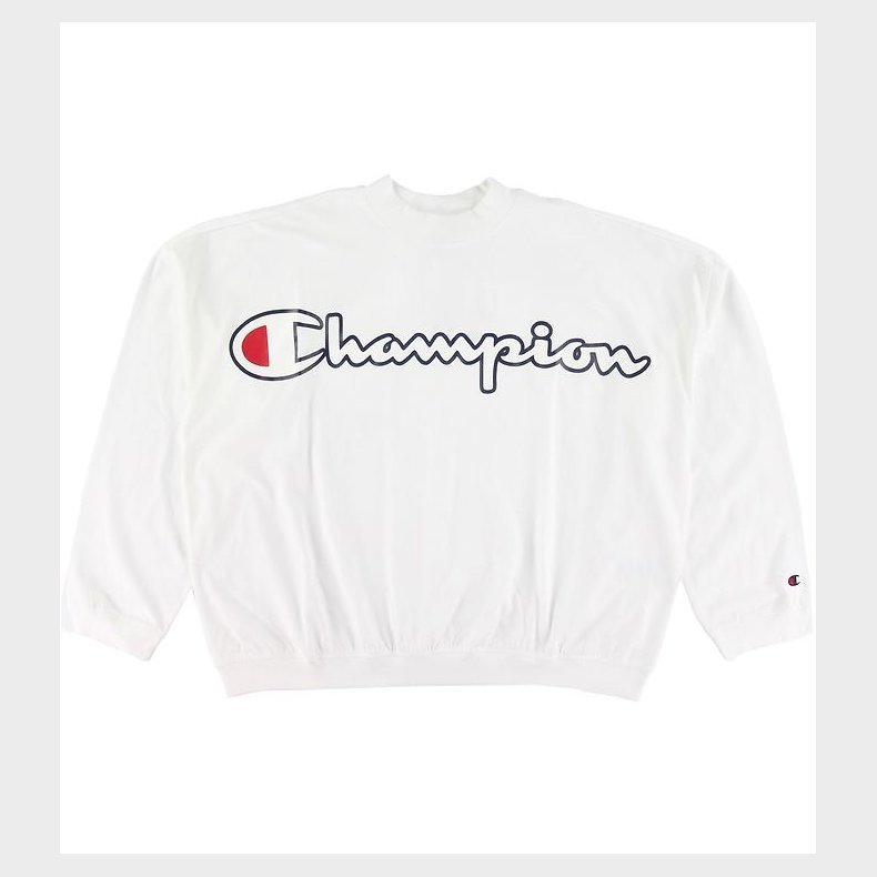 Champion Fashion Bluse - Hvid m. Logo