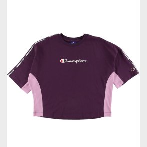 Champion Fashion T-shirt - Crop - Lilla m. Logo