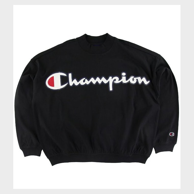 Champion Fashion Bluse - Sort m. Logo