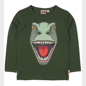 DYR Bluse - DYRRoar - Grn m. Dinosaurus
