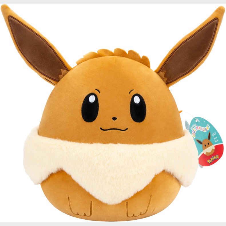 Squishmallows Pokmon Eevee Bamse 25 cm