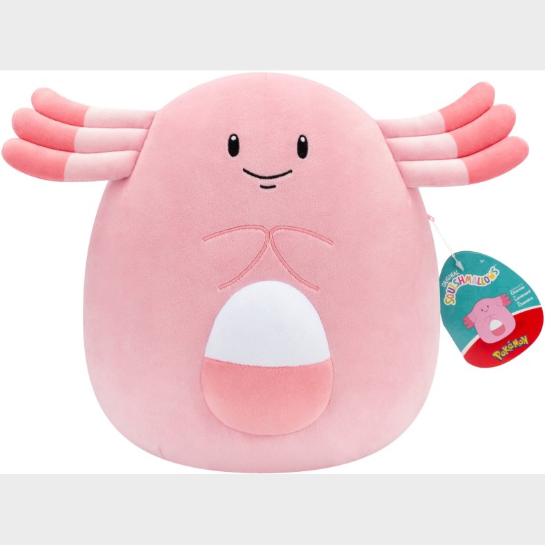 Squishmallows Pokmon Chansey Bamse 25 cm