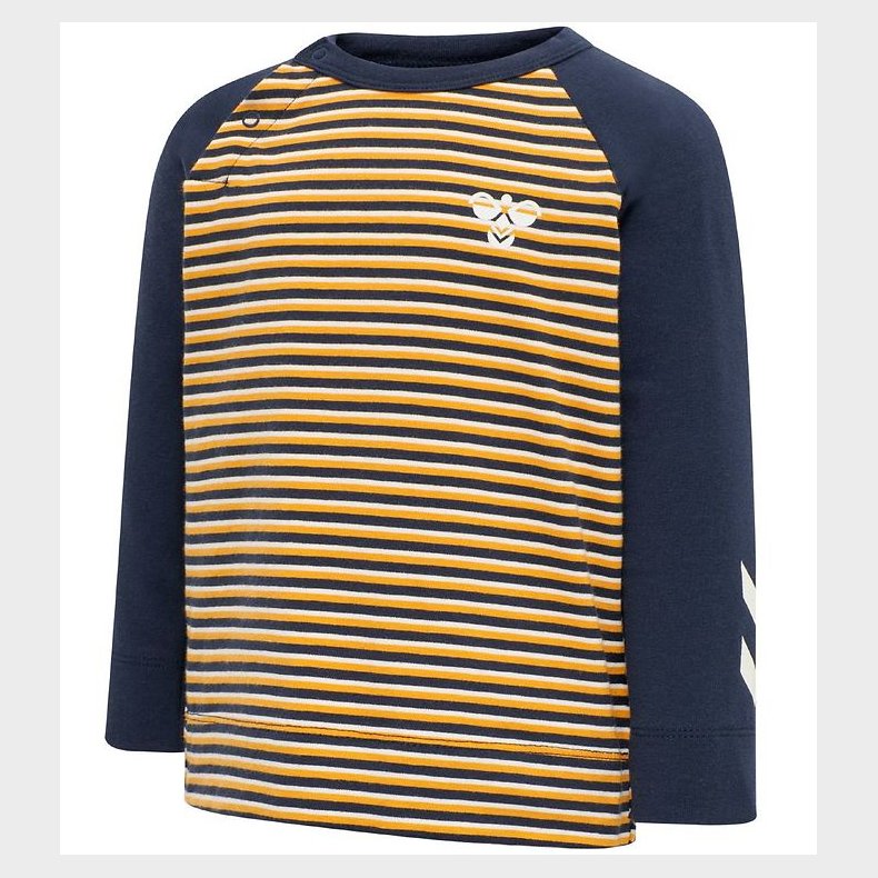 Hummel Bluse - hmlStanton - Gul/Navy