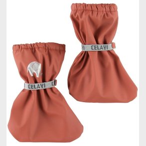 CeLaVi Overtr�kssko m. Fleece - PU - Redwood