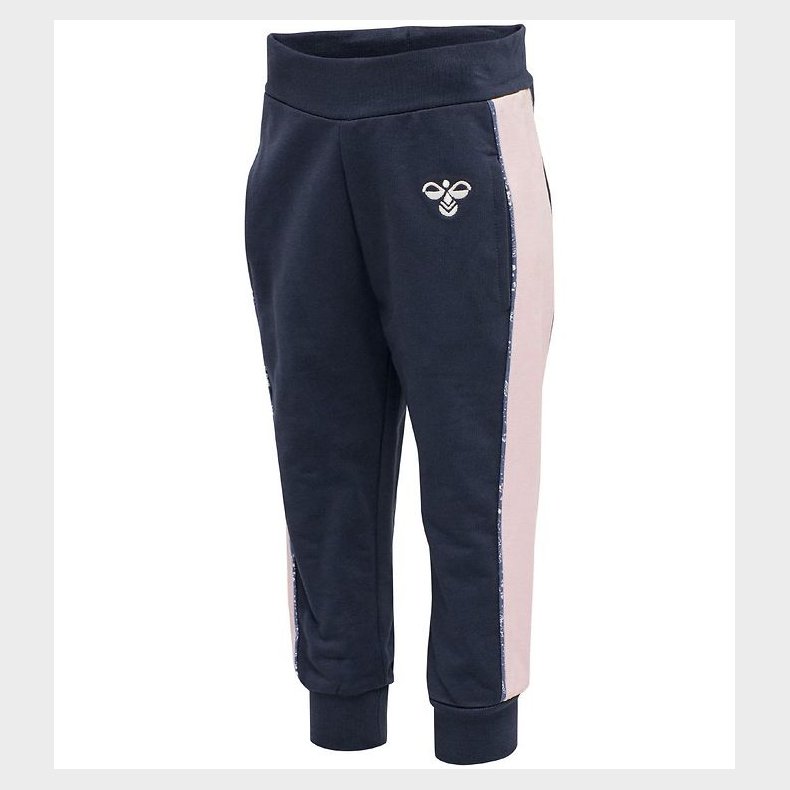 Hummel Sweatpants - HMLLiv - Navy/Rosa