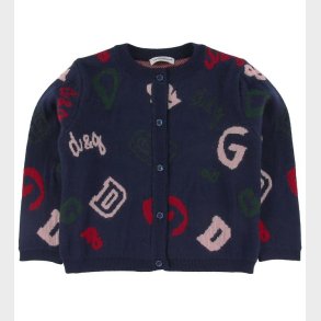 Dolce & Gabbana Cardigan - Uld - Navy m. Logoer