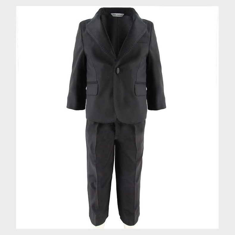 Dolce & Gabbana Jakkest - Uld/Viskose - Sort