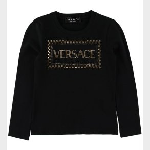 Versace Bluse - Sort m. Nitter