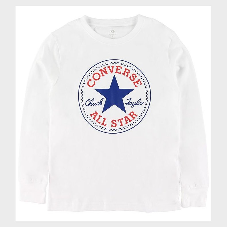 Converse Bluse - Hvid m. Logo