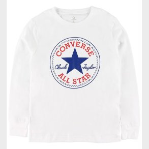 Converse Bluse - Hvid m. Logo