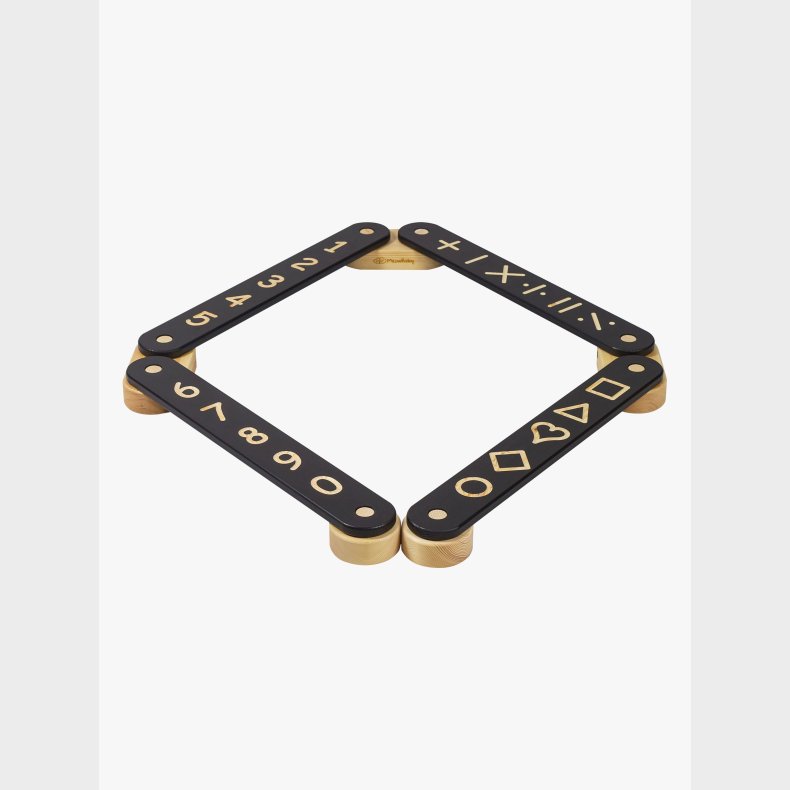 Meowbaby Balancebane 4 Dele, Sort