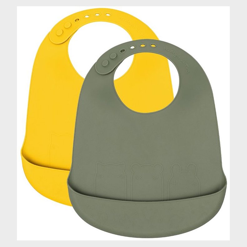 We Might Be Tiny Hagesmk - Silikone - 2-pak - Sage/Yellow