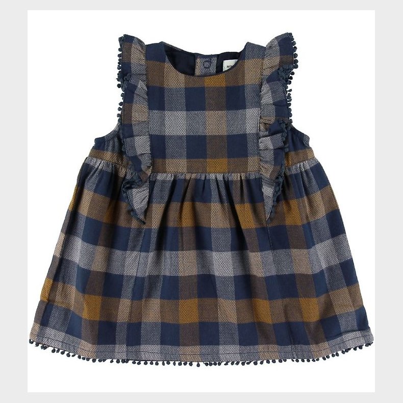 Mini A Ture Kjole - April - Black Iris Blue