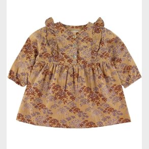 Mini A Ture Kjole - Fljl - Ama - Sweet Curry m. Blomster