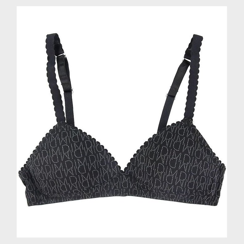 DIM BH u. Bjle - Mikrofiber - Sort m. Logo