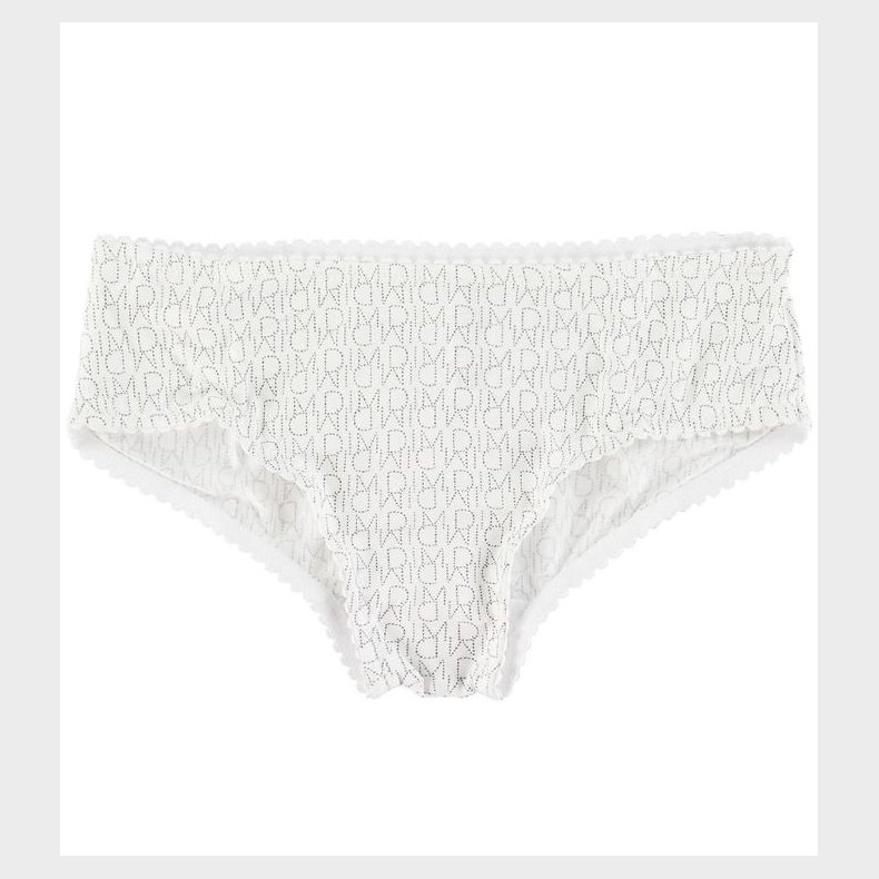 DIM Trusser - Mikrofiber - Hvid m. Logo