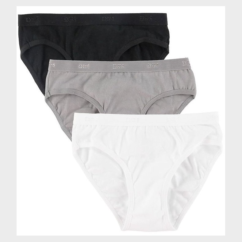 DIM Trusser - 3-pak - Sort/Hvid/Gr