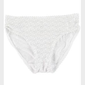 DIM Trusser - Mikrofiber - Hvid m. Logo