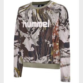 Hummel Teens Sweatshirt - hmlFilli - Rosa Camo