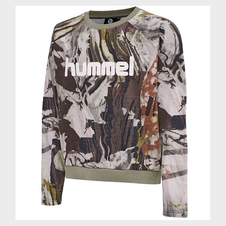 Hummel Teens Sweatshirt - hmlFilli - Rosa Camo