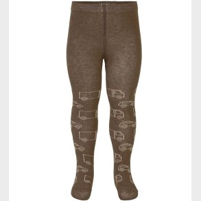 Minymo Str�mpebukser - Coca Brown m. Biler