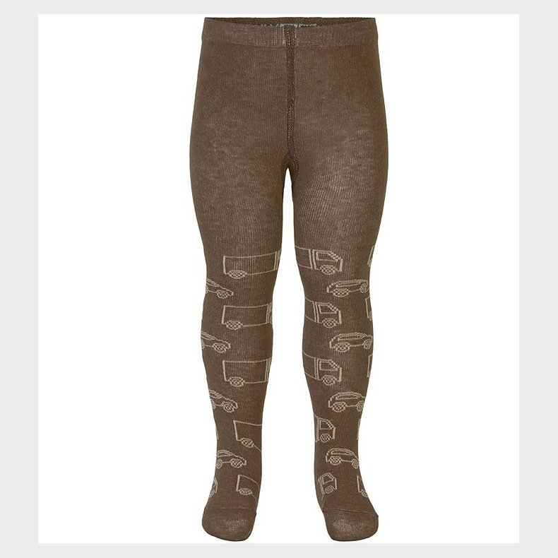 Minymo Str�mpebukser - Coca Brown m. Biler