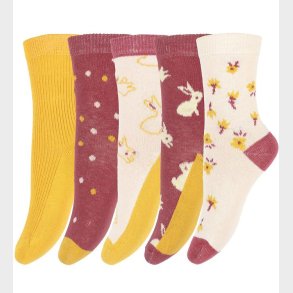 Minymo Str�mper - 5-pak - Roan Rouge