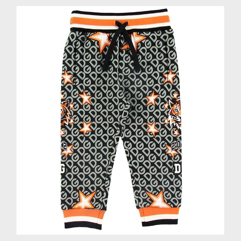 Dolce & Gabbana Sweatpants - Koksgr m. Print