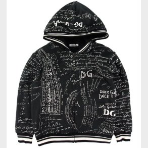 Dolce & Gabbana Cardigan - Back To School - Sort m. Skrift