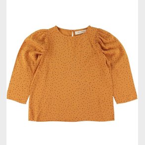 Soft Gallery Bluse - Gaelle - Orange m. Prikker