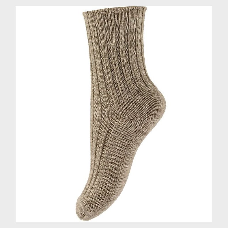 Joha Str�mper - Uld - Beige